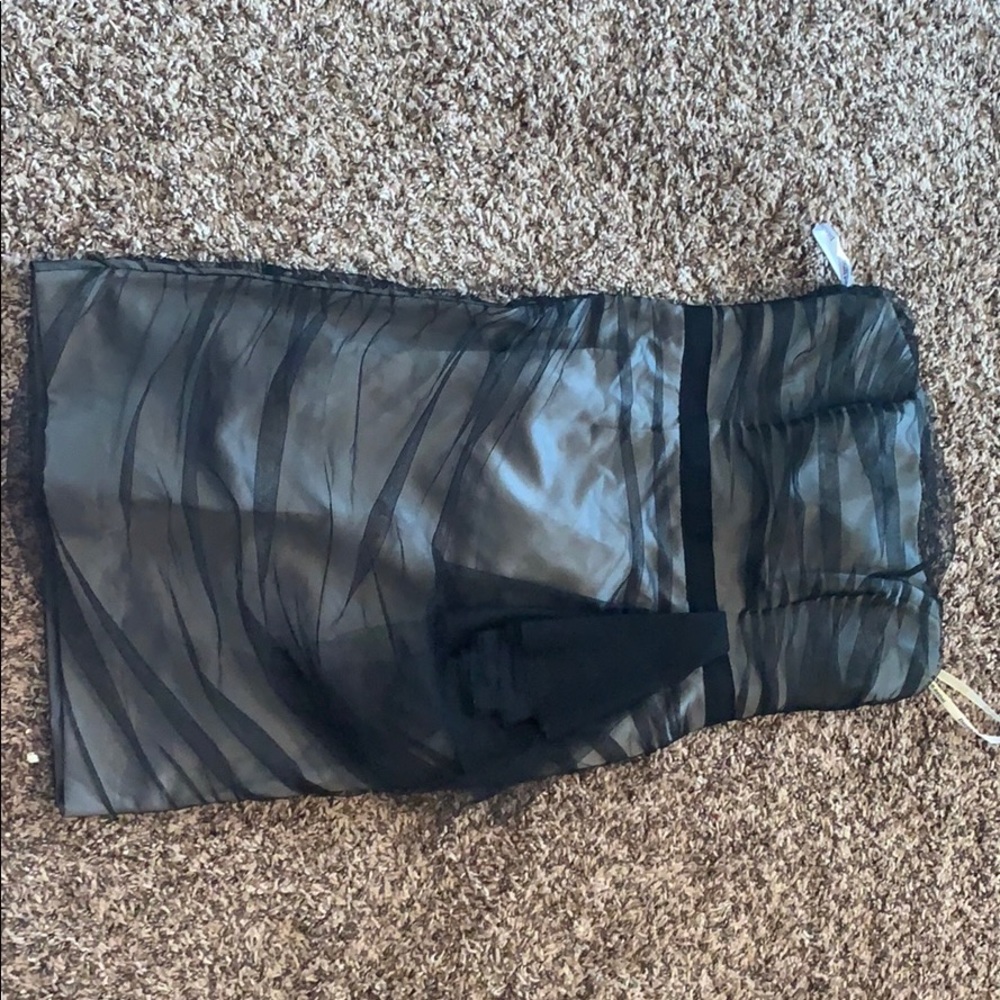 Black prom or brides maid dress